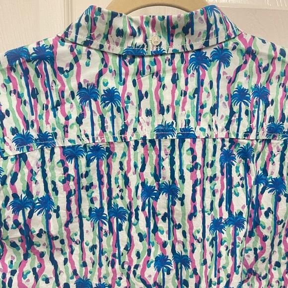 Chubbies Palm Tree Pattern Button Down - Picture 9 of 11